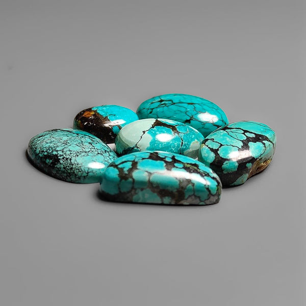 Hubei Turquoise Cabochons Lot