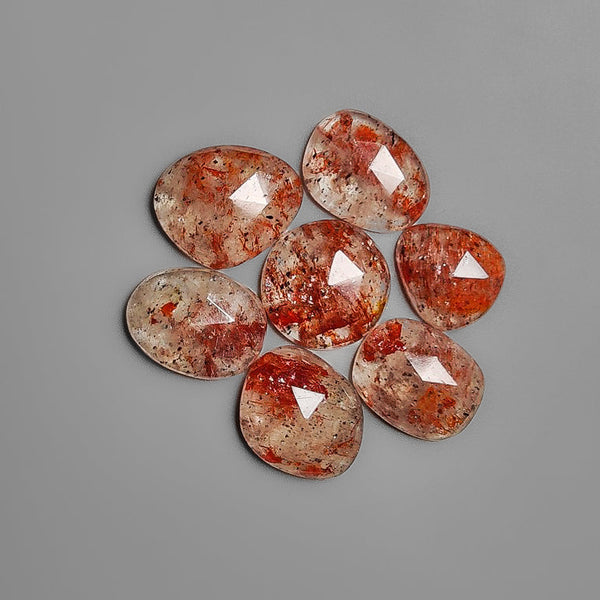 Rose Cut Iron Quartz Lot-4548 | Gemstone for sale