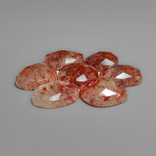 Rose Cut Iron Quartz Lot