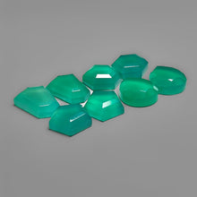 Step Cut Chrome Chalcedony Lot