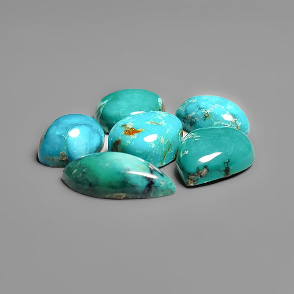 Hubei Turquoise Cabochons Lot