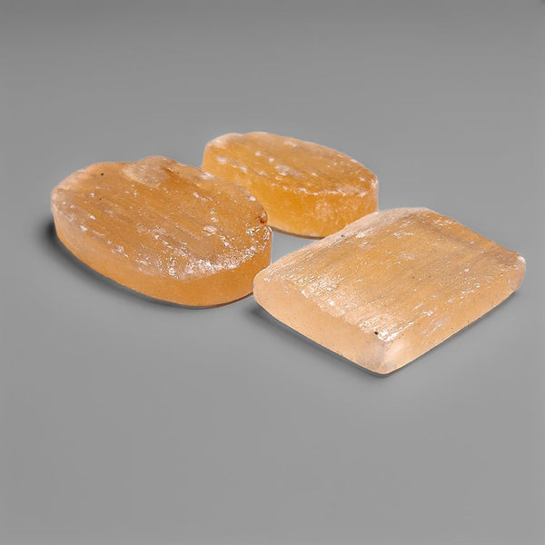 Raw Face Orange Selenite Lot