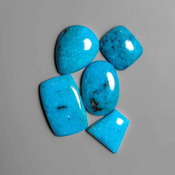 Mexican Turquoise Cabochons Lot-4563 | Gemstone for sale