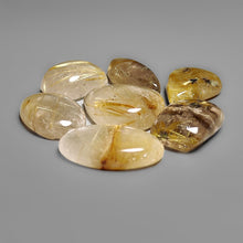 Golden Rutilated Quartz Cabochons Lot