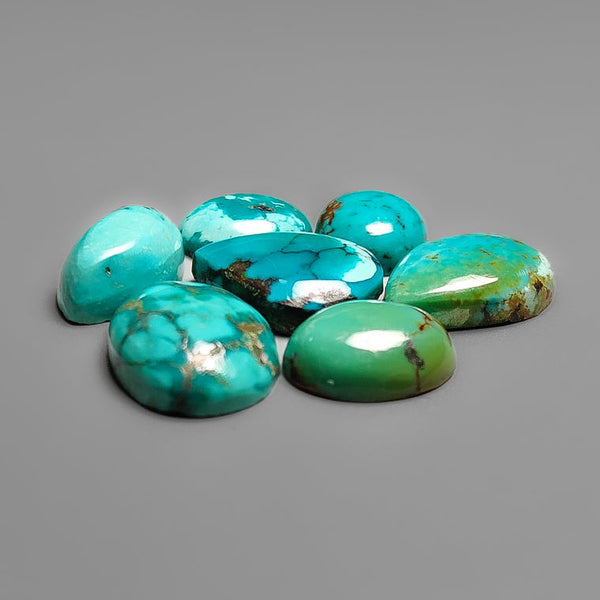 Hubei Turquoise Cabochons Lot