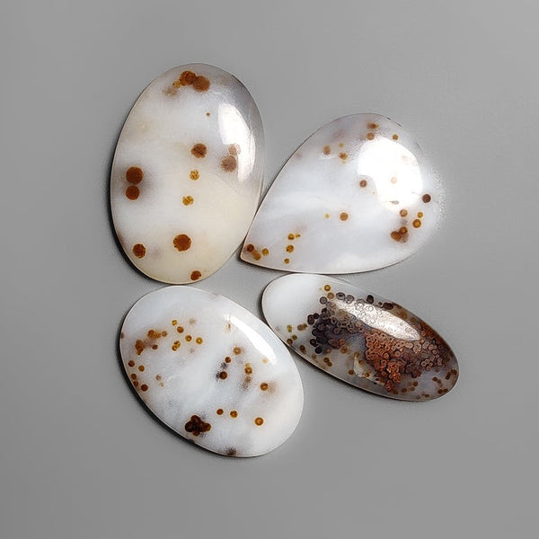 Polka Dot Agate Cabochons Lot-4571 | Gemstone for sale