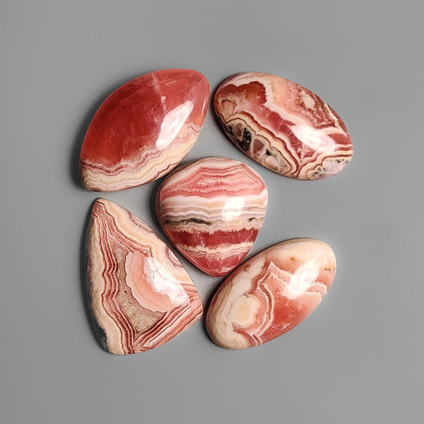 Rhodochrosite Cabochons Lot-4582 | Gemstone for sale