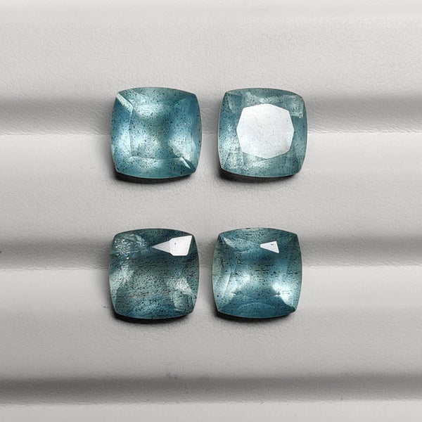 Faceted High Grade Calibrated Moss Aquamarine Lot-4591 | Gemstone for sale