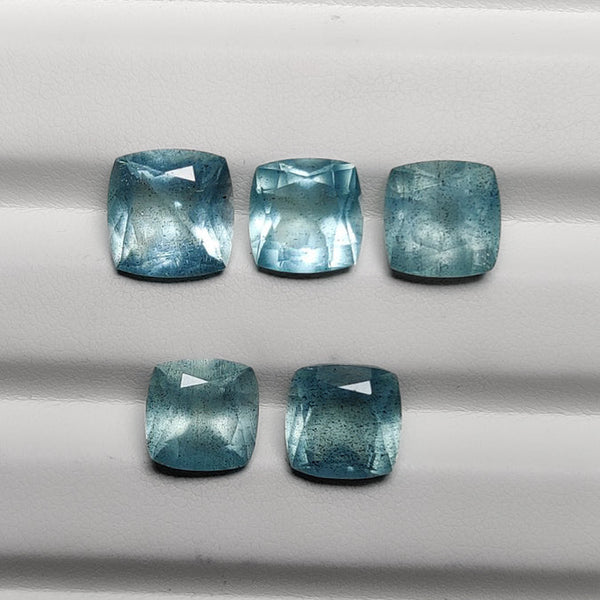 Faceted High Grade Moss Aquamarine Lot-4592 | Gemstone for sale