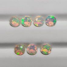 AAA Faceted Ethiopian Welo Opal Calibrated Rounds Lot-4593 | Gemstone for sale