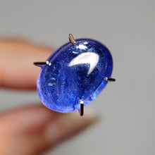 High Grade Gemmy Tanzanite Cabochon Rare Deep Blue Violet Natural