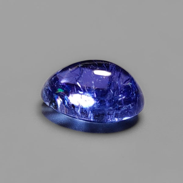 High Grade Gemmy Tanzanite Cabochon Rare Deep Blue Violet Natural