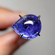 High Grade Gemmy Tanzanite Cabochon Rare Deep Blue Violet Natural-4604 | Gemstone for sale