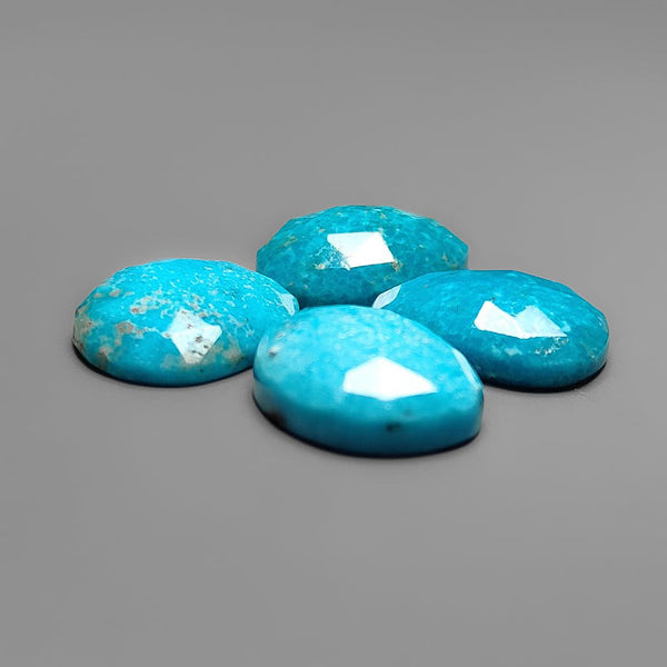 Rose Cut Mexican White Water Turquoise Lot