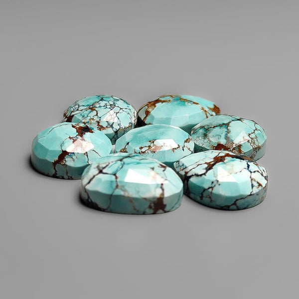 Hubei Turquoise Cabochons Lot