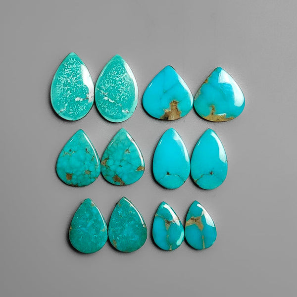 Hubei Turquoise Pairs Lot-4504 | Gemstone for sale