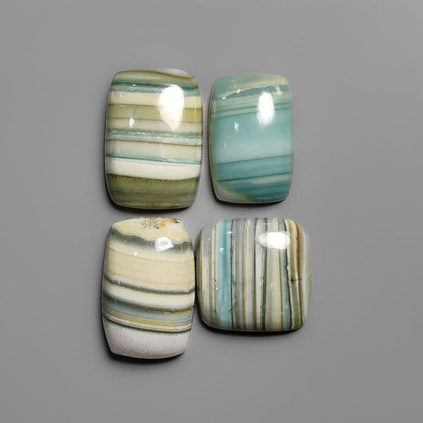 Saturn Chalcedony Cabochons Lot-4511 | Gemstone for sale