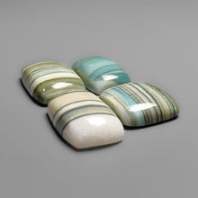 Saturn Chalcedony Cabochons Lot