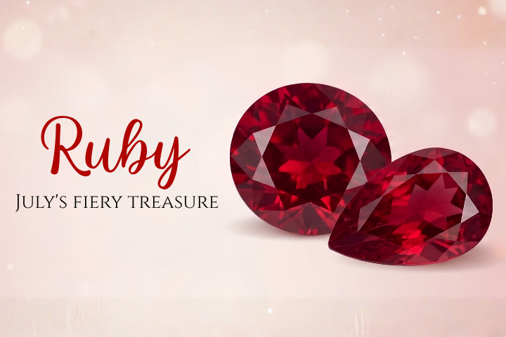 Buy July Birthstone By Lapidary Artist | Buy Ruby Gemstone Online at Affordable Prices | Explore Semi-precious Gemstone Online