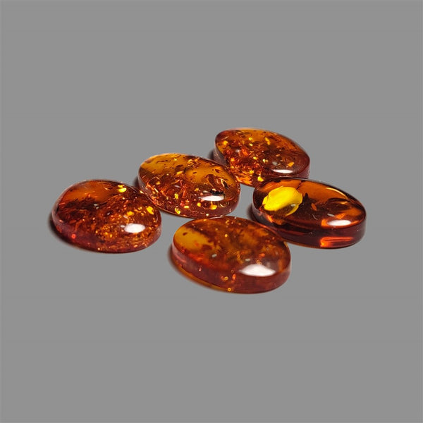 Baltic Amber Cabochons Lot