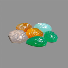 Handcarved Mix Gemstones Lot ( Chalcedony And Carnelian Agate)