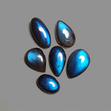 Deep Blue Labradorite Cabochons Lot