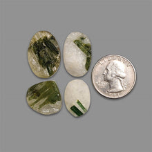 Green Tourmaline In Quartz Lot ( Raw Face)-5332 | Gemstone for sale | Gemstones by Lapidary Artist