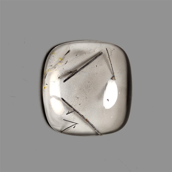 Black-Tourmaline-in-Quartz-Cabochon-5045 | Gemstone for sale | Gemstones by Lapidary Artist
