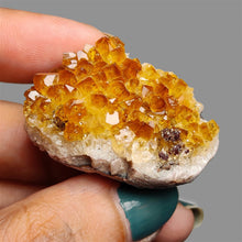 Crystalline Citrine Druzy