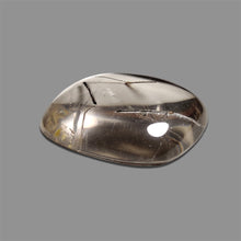 Black Tourmaline in Quartz Cabochon