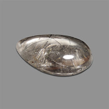 Black Tourmaline in Quartz Cabochon