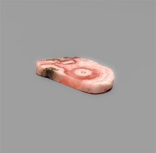 Rare Rhodochrosite Stalactite Slice from Argentina