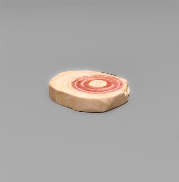 Rare Rhodochrosite Stalactite Slice from Argentina