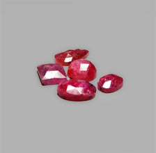 Rose Cut Indian Ruby Lot