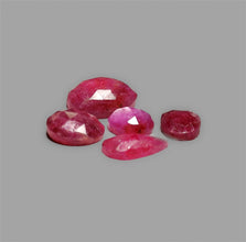 Rose Cut Indian Ruby Lot