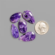 Charoite Cabochons Lot-5415 | Gemstone for sale | Gemstones by Lapidary Artist