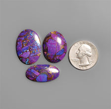 Purple Mohave Turquoise Cabochons Lot-5426 | Gemstone for sale | Gemstones by Lapidary Artist