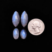 Rose Cut Russian Belomorite Moonstone Pairs Lot-5432 | Gemstone for sale | Gemstones by Lapidary Artist