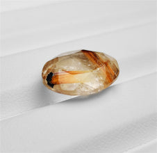 Faceted Golden Rutilated Quartz