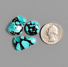 Selected Hubei Turquosie Cabochons Lot (1 nugget, 2 cabochons)-5475 | Gemstone for sale | Gemstones by Lapidary Artist