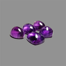 High Dome Amethyst Cabochons Lot