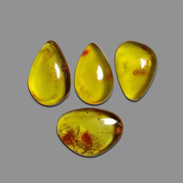 Poland-Amber-Cabochons-Lot-5064 | Gemstone for sale | Gemstones by Lapidary Artist