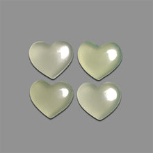 Mint-Green-Chalcedony-Hearts-Lot-5066 | Gemstone for sale | Gemstones by Lapidary Artist