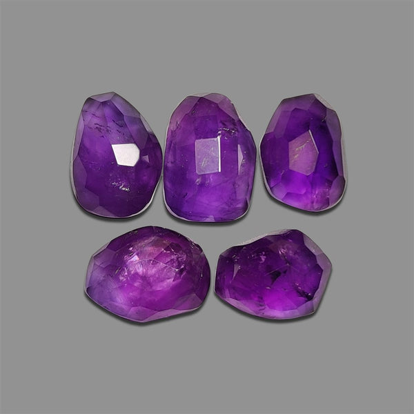 Rose-Cut-Amethyst-Lot-5075 | Gemstone for sale | Gemstones by Lapidary Artist