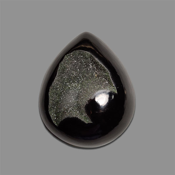 Black-Onyx-Druzy-Cabochon-5086 | Gemstone for sale | Gemstones by Lapidary Artist