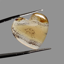 Montana-Agate-Heart-Cabochon-5091 | Gemstone for sale | Gemstones by Lapidary Artist