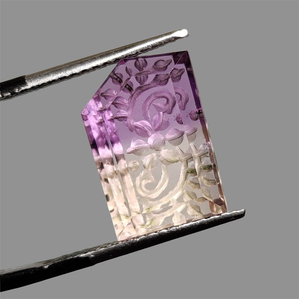 Ametrine-Reverse-Intaglio-Carving-5095 | Gemstone for sale | Gemstones by Lapidary Artist