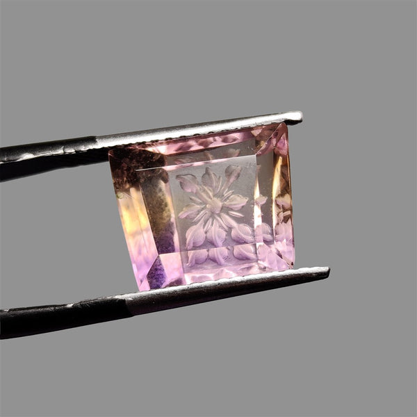 Ametrine-Reverse-Intaglio-Carving-5097 | Gemstone for sale | Gemstones by Lapidary Artist