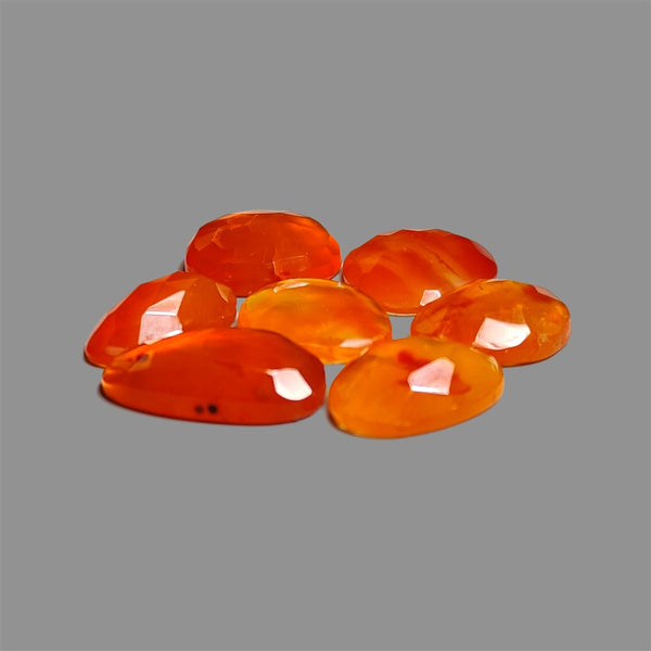 Rose-Cut-Carnelian-Agates-Lot-4976 | Gemstone for sale | Gemstones by Lapidary Artist