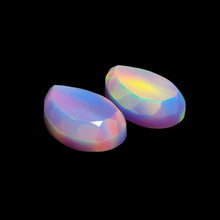 Portrait Cut Aurora Opal Pair